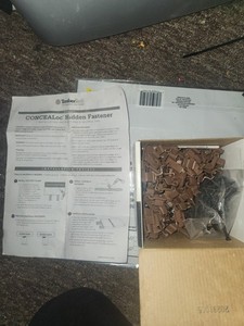 TimberTech CONCEALoc Hidden Fastener Stainless Steel Brown 175 Pack