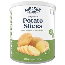 Augason Farms Dehydrated Potato Slices Emergency Food Supply, 15 17 Ounce