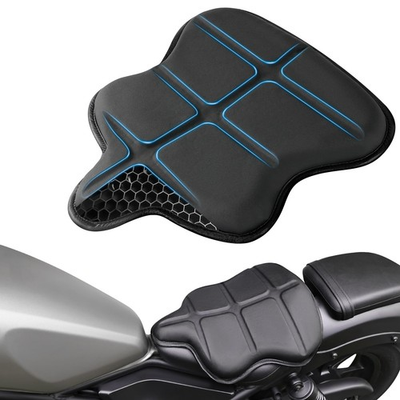 #ad Turtle Shaped Motorcycle Seat Cushion Large 3D Honeycomb Structure Pressure ... $77.63
