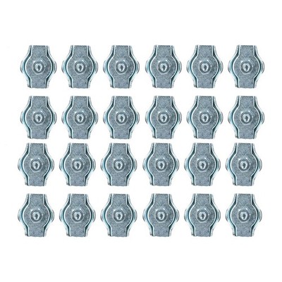 4 mm / 6 mm Simplex Drahtseilklemmen Griff verzinkt Kabelschlaufenklemme