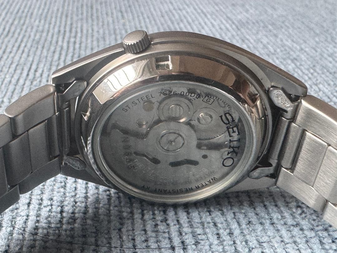 【ほぼ未使用】名機7S26搭載 セイコー・ミリタリー初代モデル SNX429K SEIKO SNX425K Military Automatic Watch 7S26 Movement Khaki