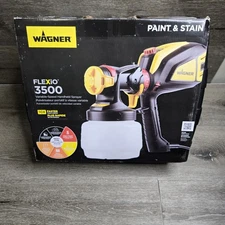 Wagner Flexio 3500 Variable Speed Handheld Paint & Stain Sprayer Kit 10X Faster