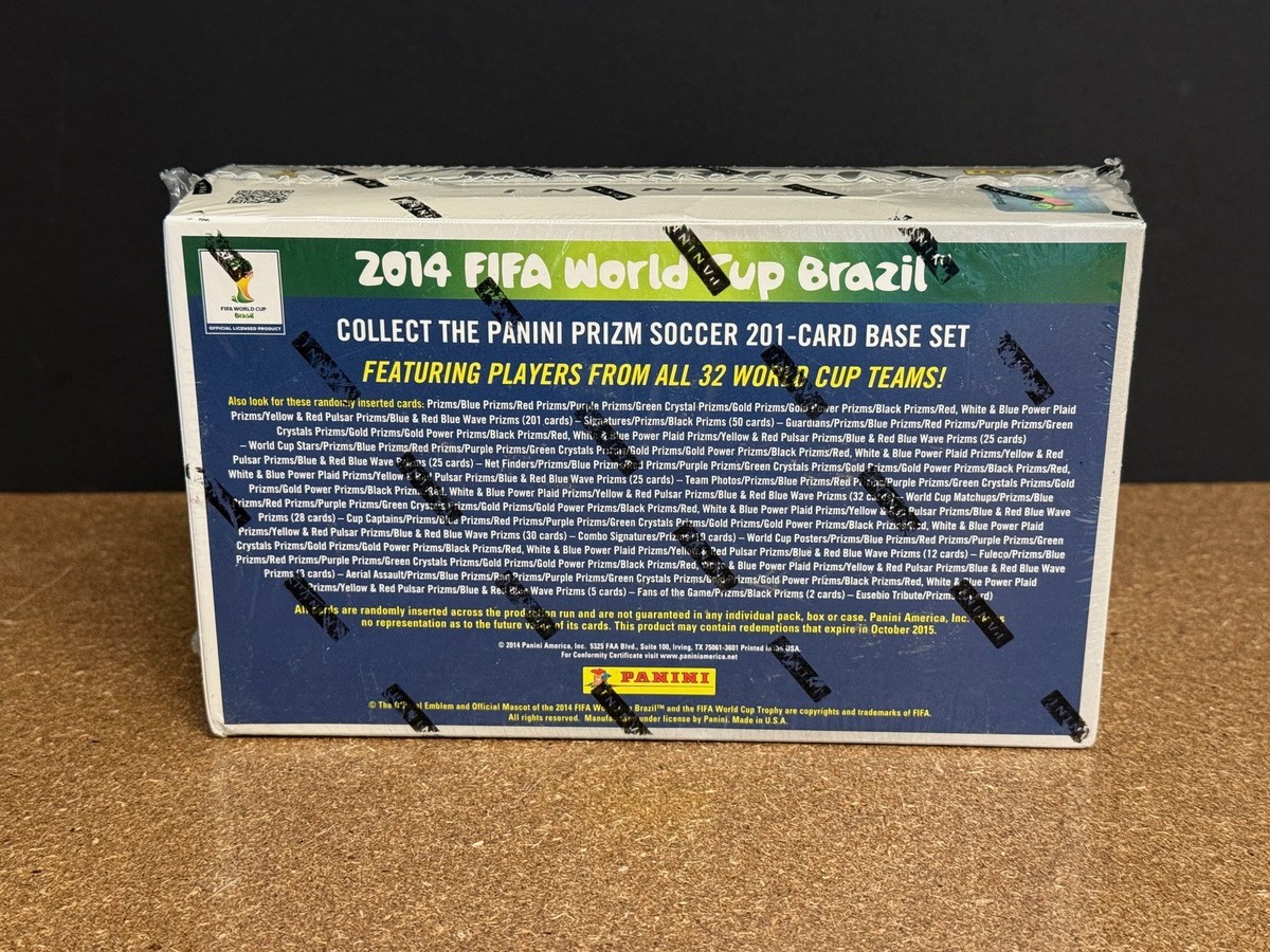 2014 PANINI PRIZM FIFA WORLD CUP SOCCER FACTORY SEALED 24 PACK