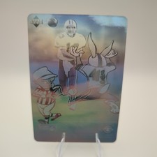 DAN MARINO 1992 UPPER DECK LOONEY TUNES HOLOGRAM CARD  - 