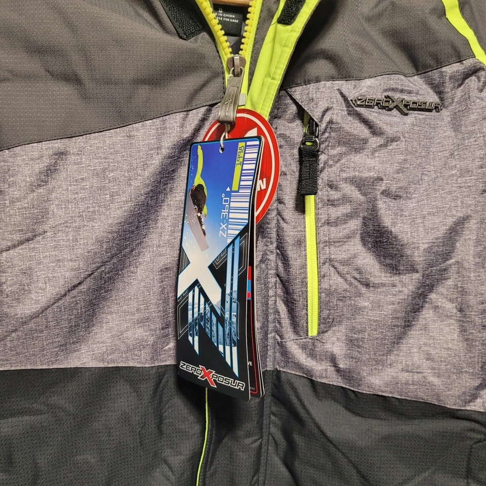 Chaqueta 3 en 1 para todas las estaciones Zero Xposur para niños talla 8 nueva con etiquetas venta al por menor $145 Foto 2 de 4