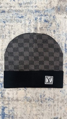 LV Beanie Dark Grey One Size