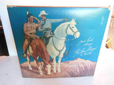 1950's HARTLAND USA-Lone Ranger Silver complete Western Rider set box 1
