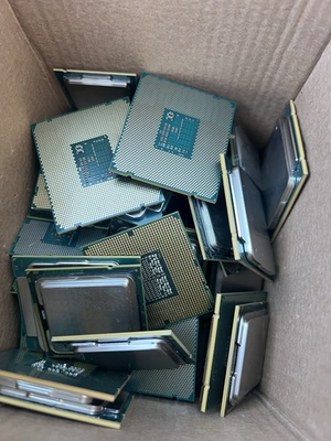 #ad 2 Lb Scrap CPU Processors Intel Xeon LGA 115x amp; 2011 Sized for Gold Recovery $68.99