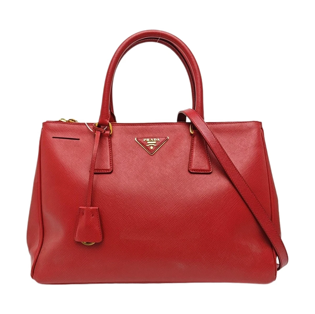 PRADA ボディバッグ レッド PRADA Leather Exterior Red Bags & Handbags for Women for sale | eBay