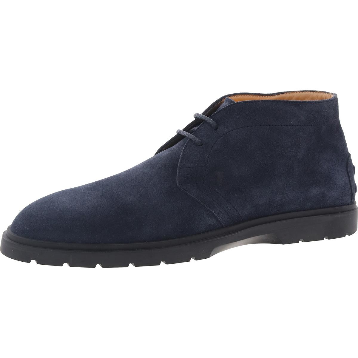 Мужские ботинки Tods из замши Polacco Ibrido Estivo на шнуровке Chukka BHFO 8968 37090₽
