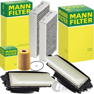 MANN FILTER INSPEKTIONSPAKET passend für MERCEDES M-R KLASSE W164 W/V251 GL X164