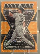 2022 Panini Mosaic - Gavin Sheets - Rookie Debut Fluorescent Orange Prizm /99 RC