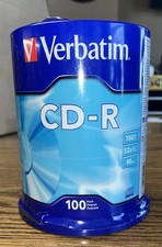 Verbatim 94554 700MB 80 Min CD-R Disc, 52x