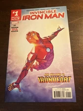 Invincible Iron Man #1 (Marvel Comics January 2017)