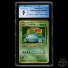 Venusaur Holo 003 CGC 9 Japanese Base Set Pokemon 1996