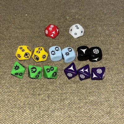 Star Wars Roleplaying Dice - Edge of the Empire Age of Rebellion Force & Destiny