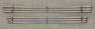 NEW 01'-02' Chevy HD Stainless Steel Virtual Tubular Grille Insert 31107