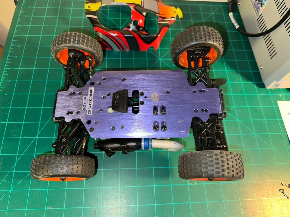 Exceed RC 1/16 nitro 4WD Blur Buggy Rare - Image 3 of 4