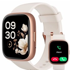 TOOBUR Smart Watch for Women Men, Answer/Make Calls, Alexa Built-in, Fitness Wat