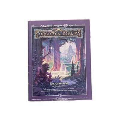 Moonshae, Forgotten Realms, Ad&D, 1. Edition, TSR, Sourcebook