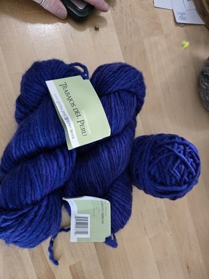 Yarn 2.5 Skeins Trabajos Del Peru Color 1