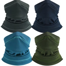 Neck Gaiter Face Mask Scarf Summer Sports Mens Motorcycle Cycling Cap Sun Shield