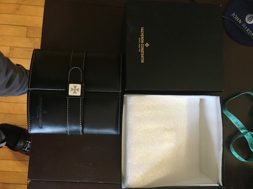 Vacheron Constantin Overseas 42050/423 J Gold Men Full Set Box Papers Serviced - Picture 10 of 16
