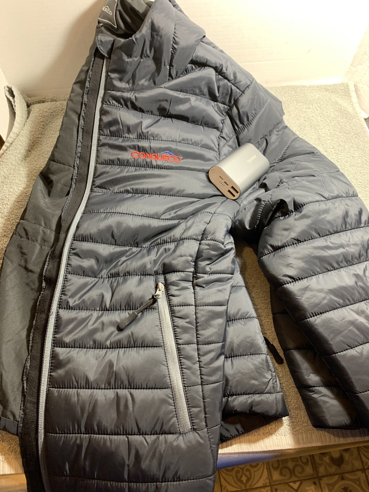 conqueco heated gilet