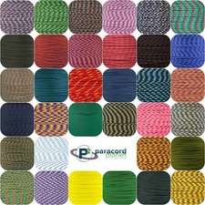 550 Paracord Rope Parachute Cord Mil Spec Type III 7 Strand - 25,50,100 Feet