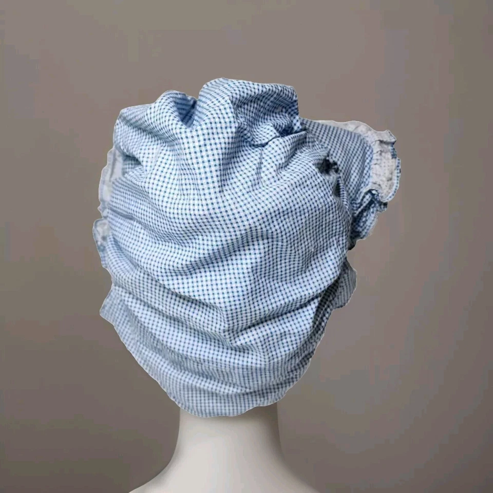 De Colección Gorro Azul Blanco Guinga Juegos con disfraces Halloween Disfraz Teatro Niño Talla Foto 3 de 4