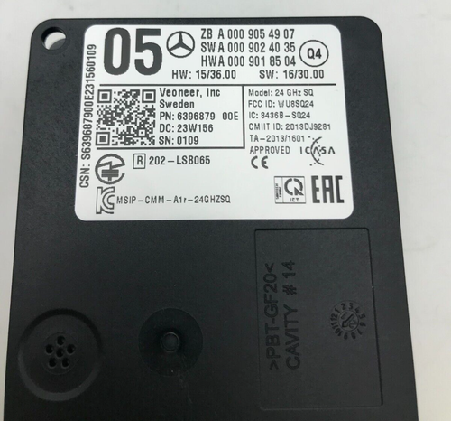 ✅ RADARSENSOR KOLLISIONSWARNER FCW MERCEDES C-KLASSE W205 GLC X253 W253 C253 NEU - Bild 5 von 6