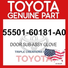 Genuine Toyota Door Sub-Assy Glove 55501-60181-A0 OEM 5550160181A0