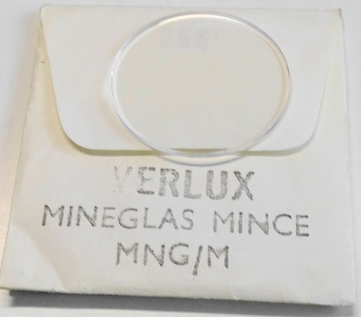 Verre De Montre Plat – Diamètre 31.5 Mm, Fin, Marque Verlux