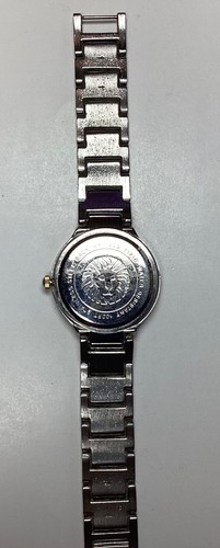 Anne Klein Womens Watch Silver Gold Tone Quartz 32mm New Battery 6” - Picture 6 of 8