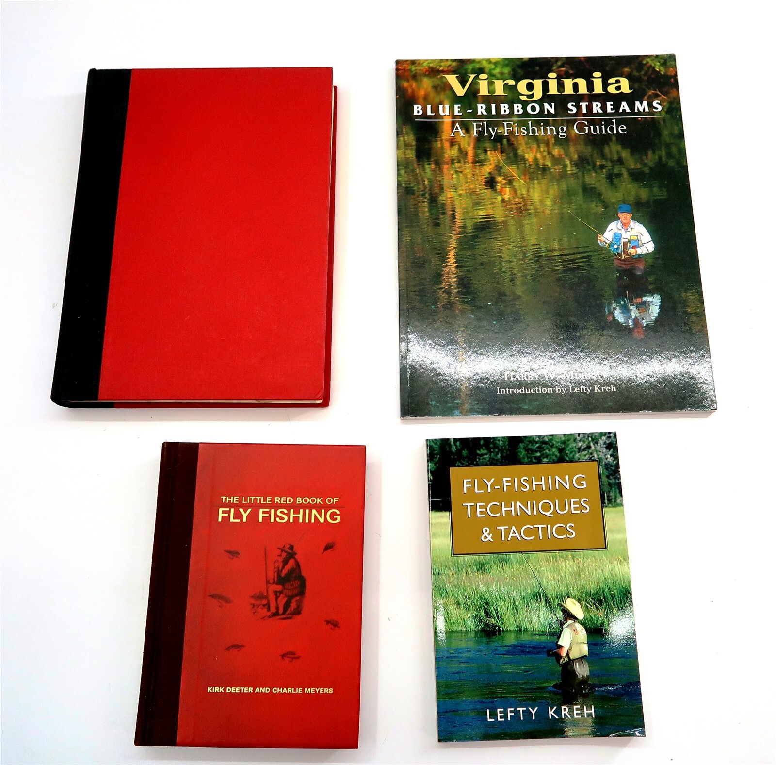 x4 Books on Fly Fishing ~ Techniques & Tactics, Virginia Streams, Practical Fish