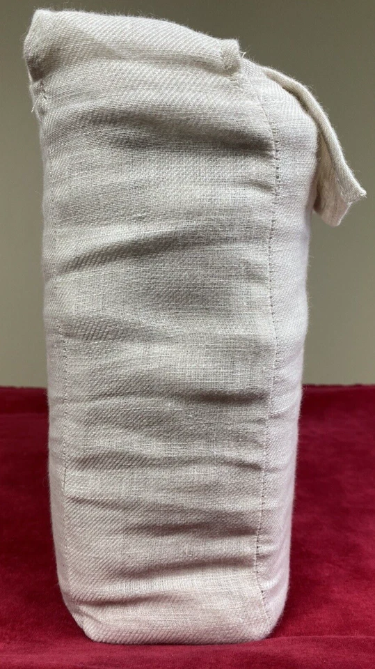 Funda nórdica Southern Living Simplicity beige AIDEN King lino algodón natural Clr Foto 4 de 4