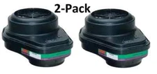 2-Pk 3M Scott Safety 7422-GB1 742 Series, Cartridge And Filter Combo