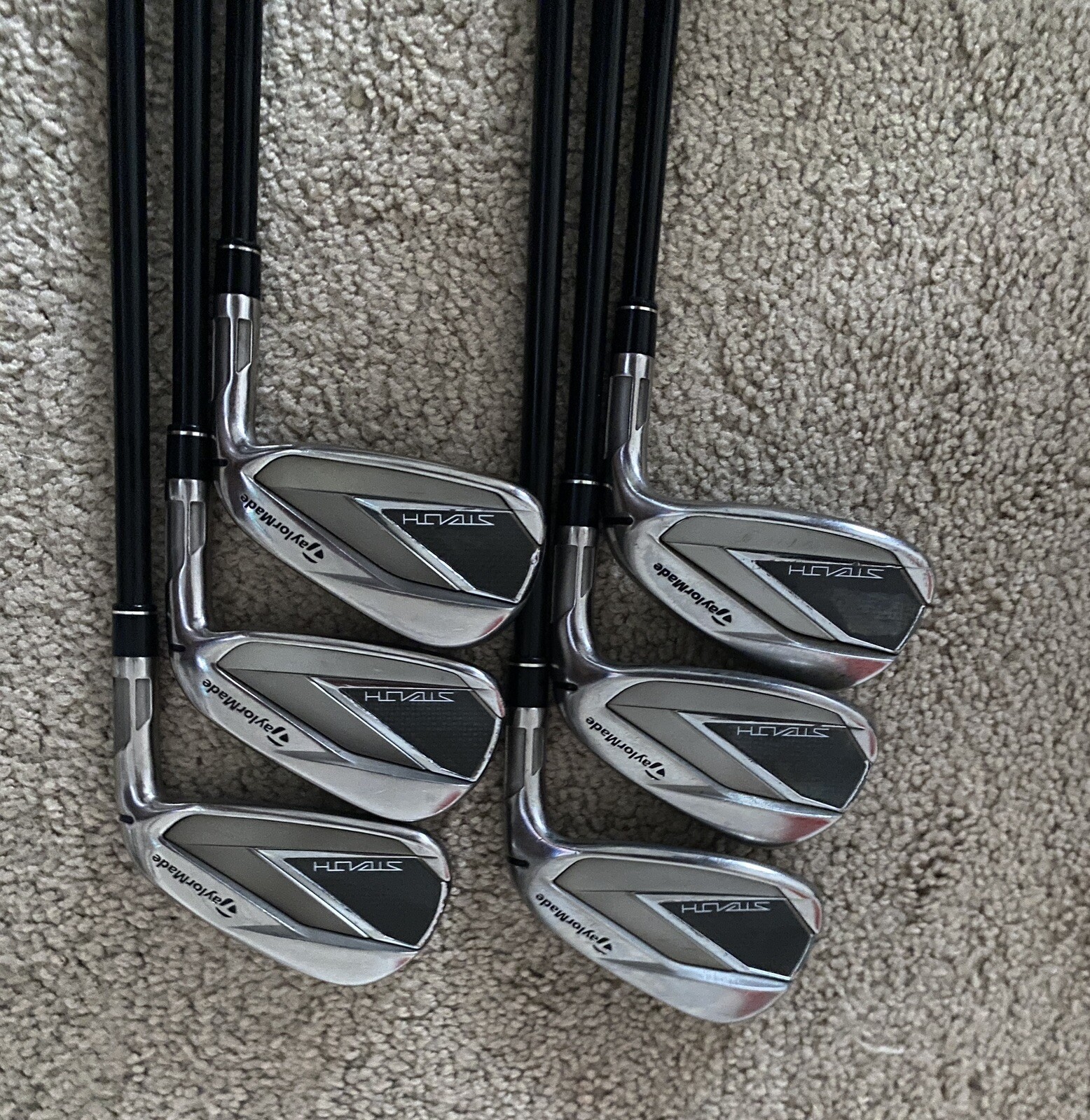 Taylor Made Stealth Irons NEW TaylorMade Qi 6 Iron Graphite