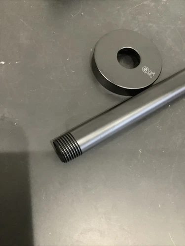 Signature Hardware 12-3/8" Wall Mounted Shower Arm and Flange 483911 @43 - Picture 3 of 6