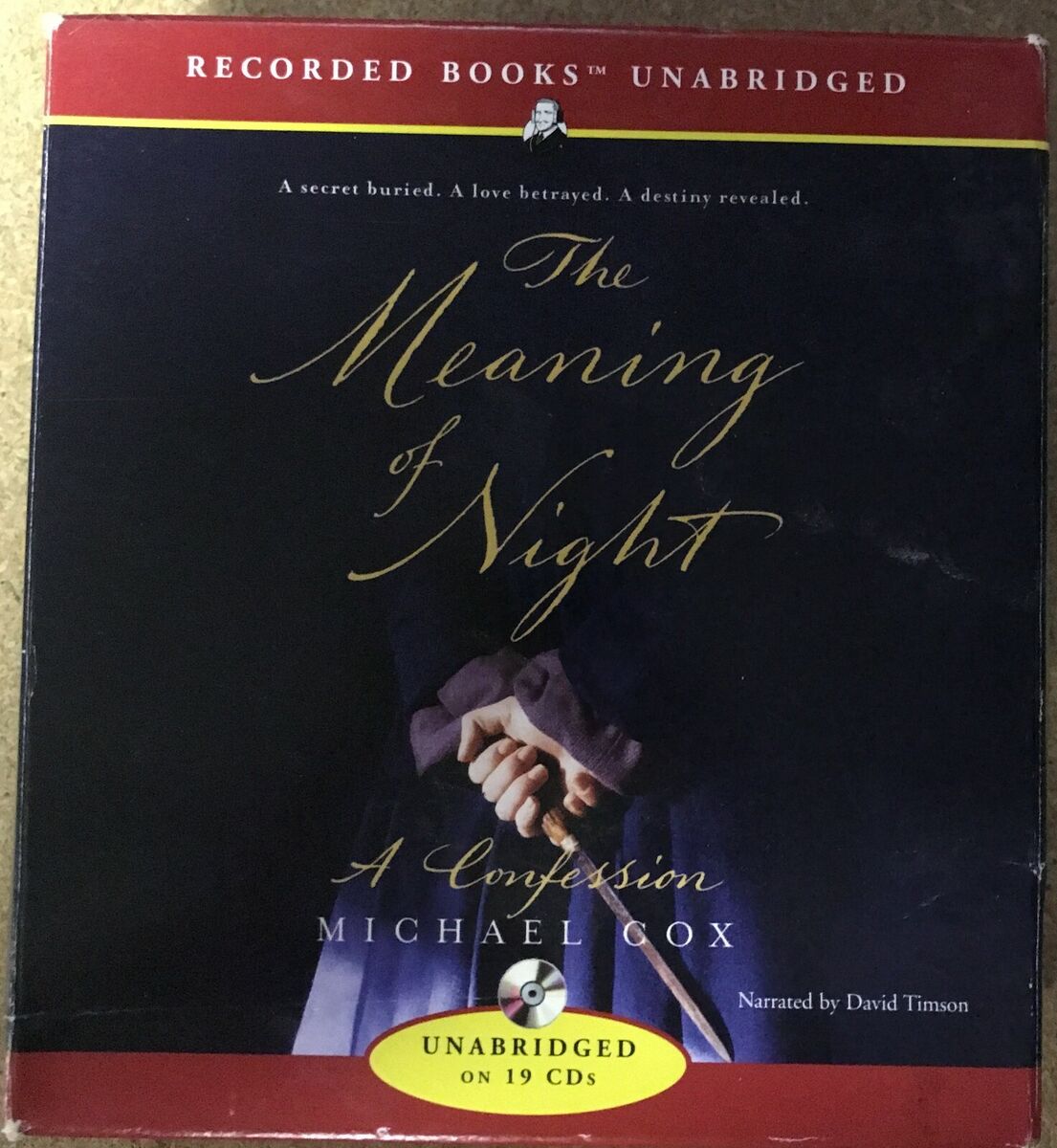 AUDIOBOOK - THE MEANING OF NIGHT A CONFESSION MICHAEL COX READ BY