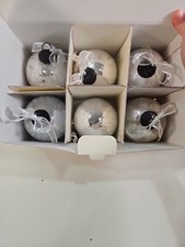 Pottery Barn Christmas Ornaments Set of 6