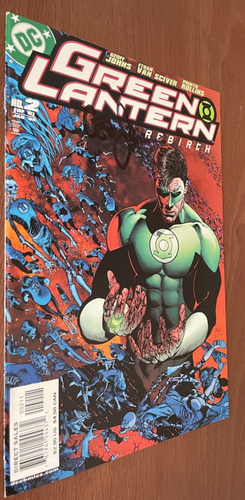 Green Lantern: Rebirth 1-6 Set MINT, #'s 1-4 SIGNED by Geoff Johns! DC 2004 - Picture 7 of 23
