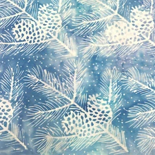 Timeless Treasures Batik Fabric, TONGA-B7779 AURORA, By The Half Yard, 1/2 Yard