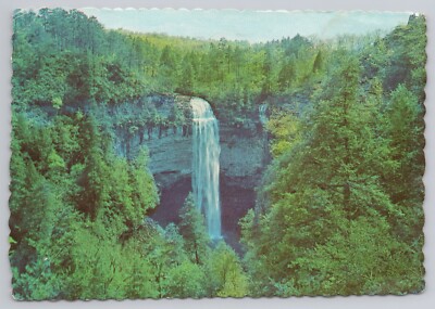 Postcard Fall Creek Falls The Highest Waterfall east of the Rockies Spencer TN