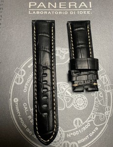panerai alligator strap