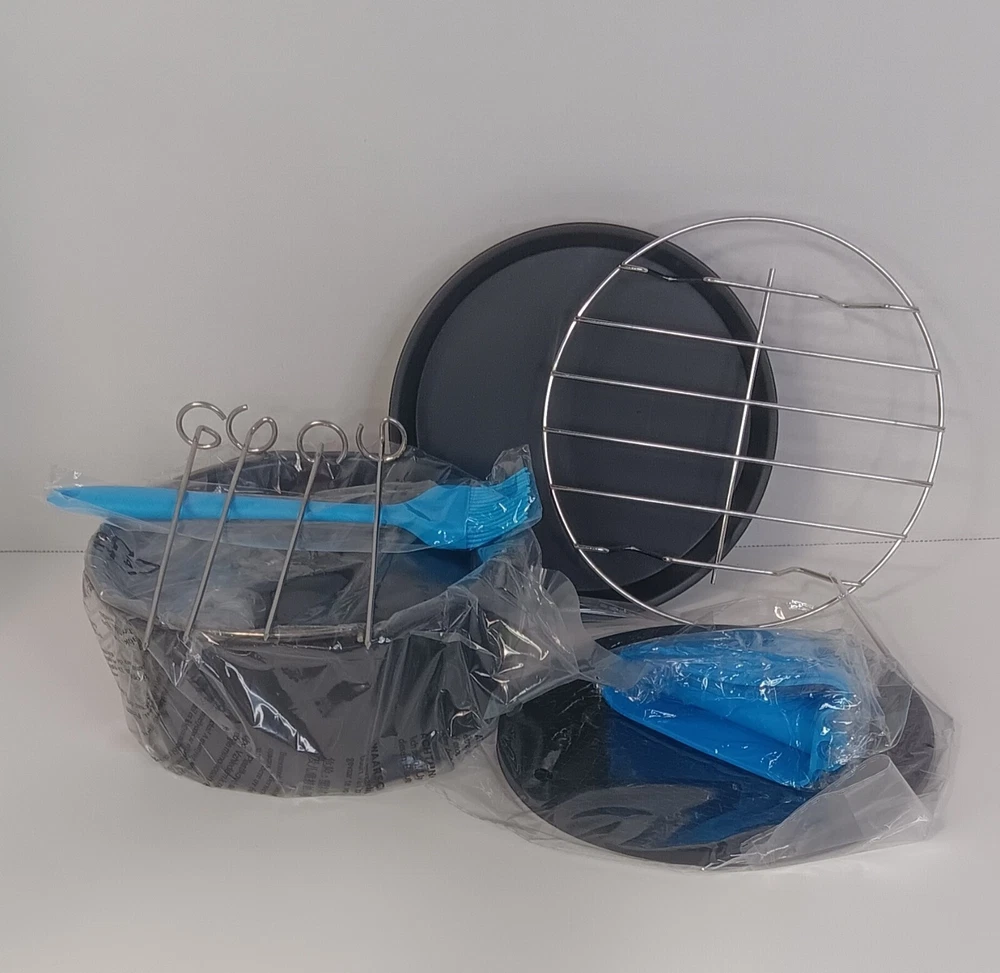 Air Fryer Accessories, Blue Set Of 8