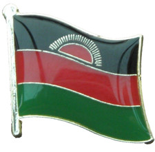 Malawi Flag Pin Badge Chalo cha Malawi, Dziko la Mala?i Brooch