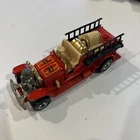 Vintage 1980 HOT WHEELS 1/64 Diecast Red Old Number 5 Fire Truck