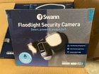 Swann Floodlight Security Camera- 2400 Lumens Black SWIFI-FLOCAM2B-US (NEW)