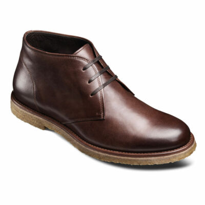 Handmade‎ Leather Chukka Boots Mens 9.5 Brown Vintage Motorcycle Sole Men main image 3